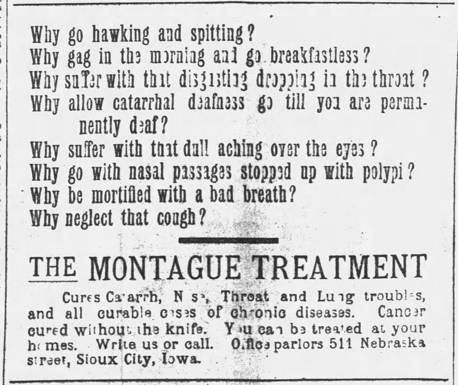 Journal ads from the old days: Oct. 17, 1894